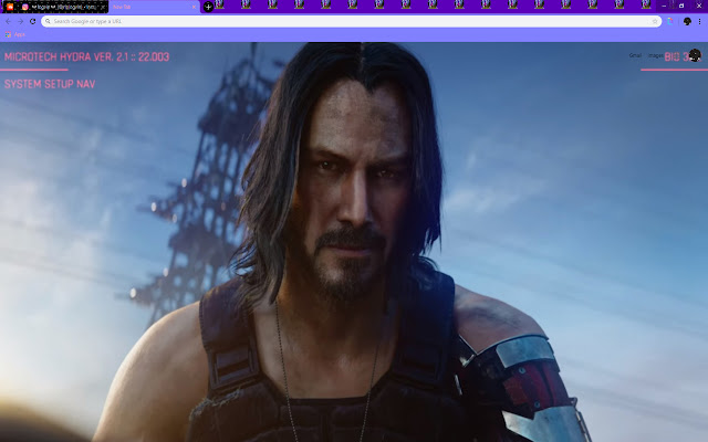 [ Cyberpunk 2077 ] Keanu Charles Reeves  from Chrome web store to be run with OffiDocs Chromium online